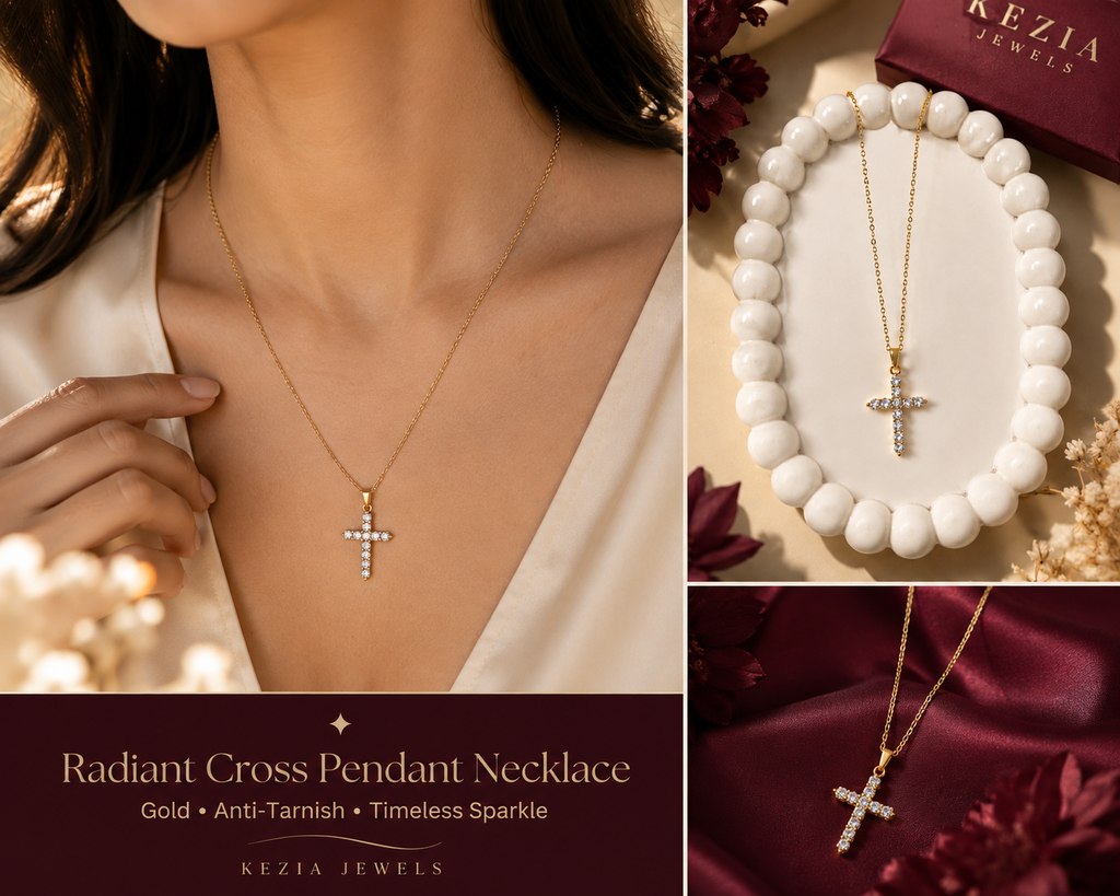 Radiant Cross Pendant