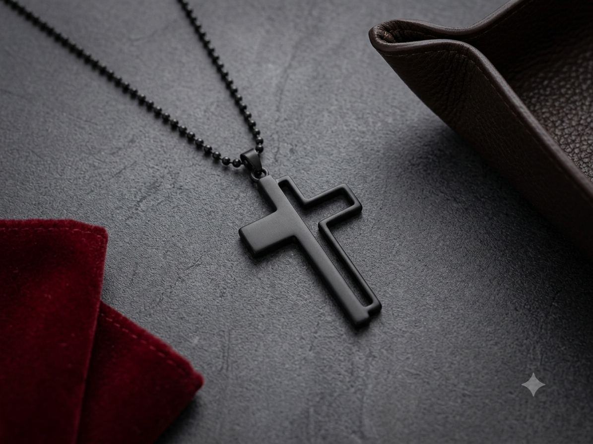 The Shadow Cross Necklace