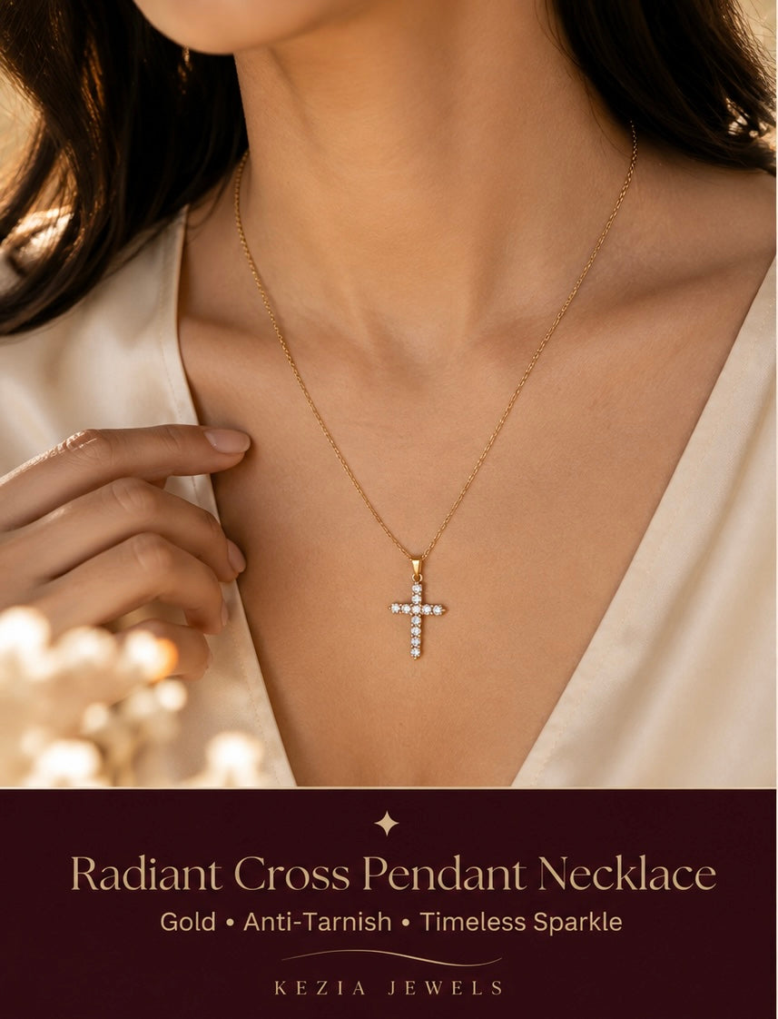 Radiant Cross Pendant