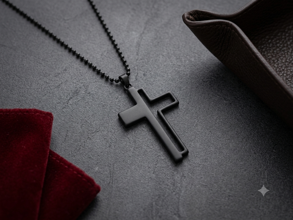 The Shadow Cross Necklace