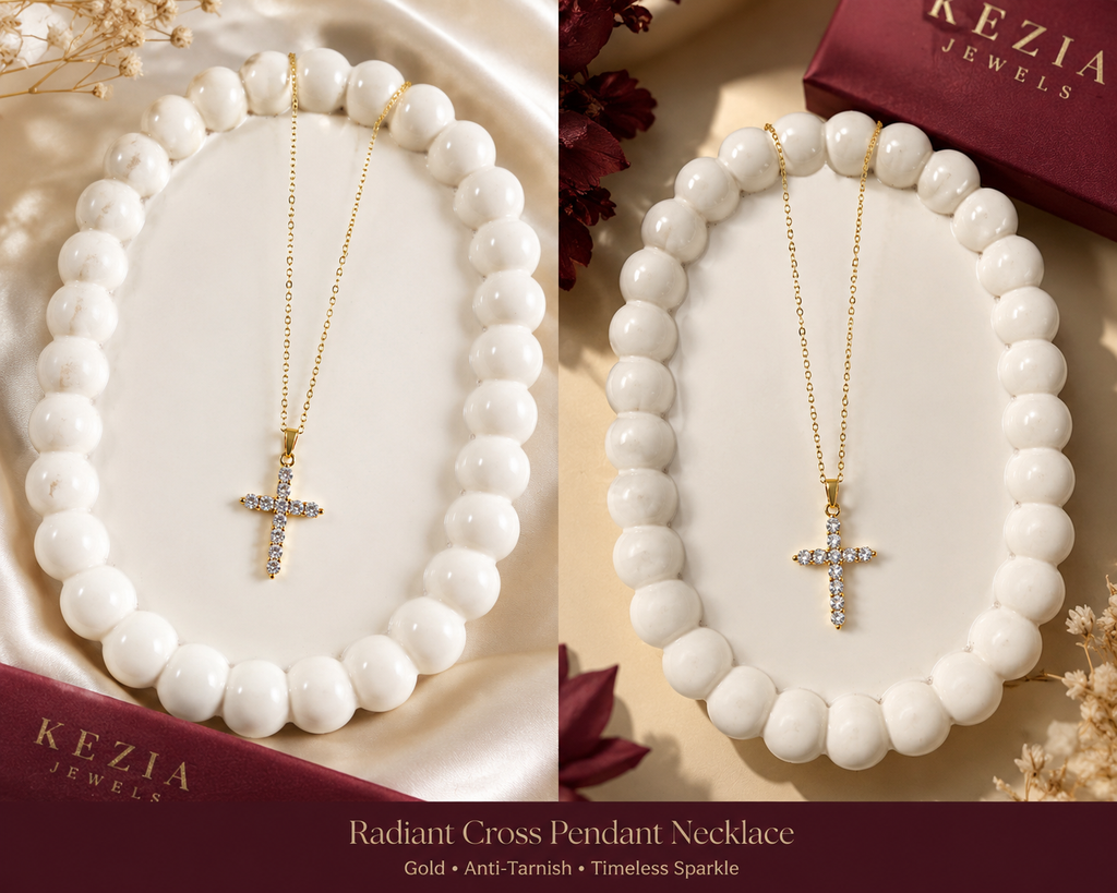 Radiant Cross Pendant