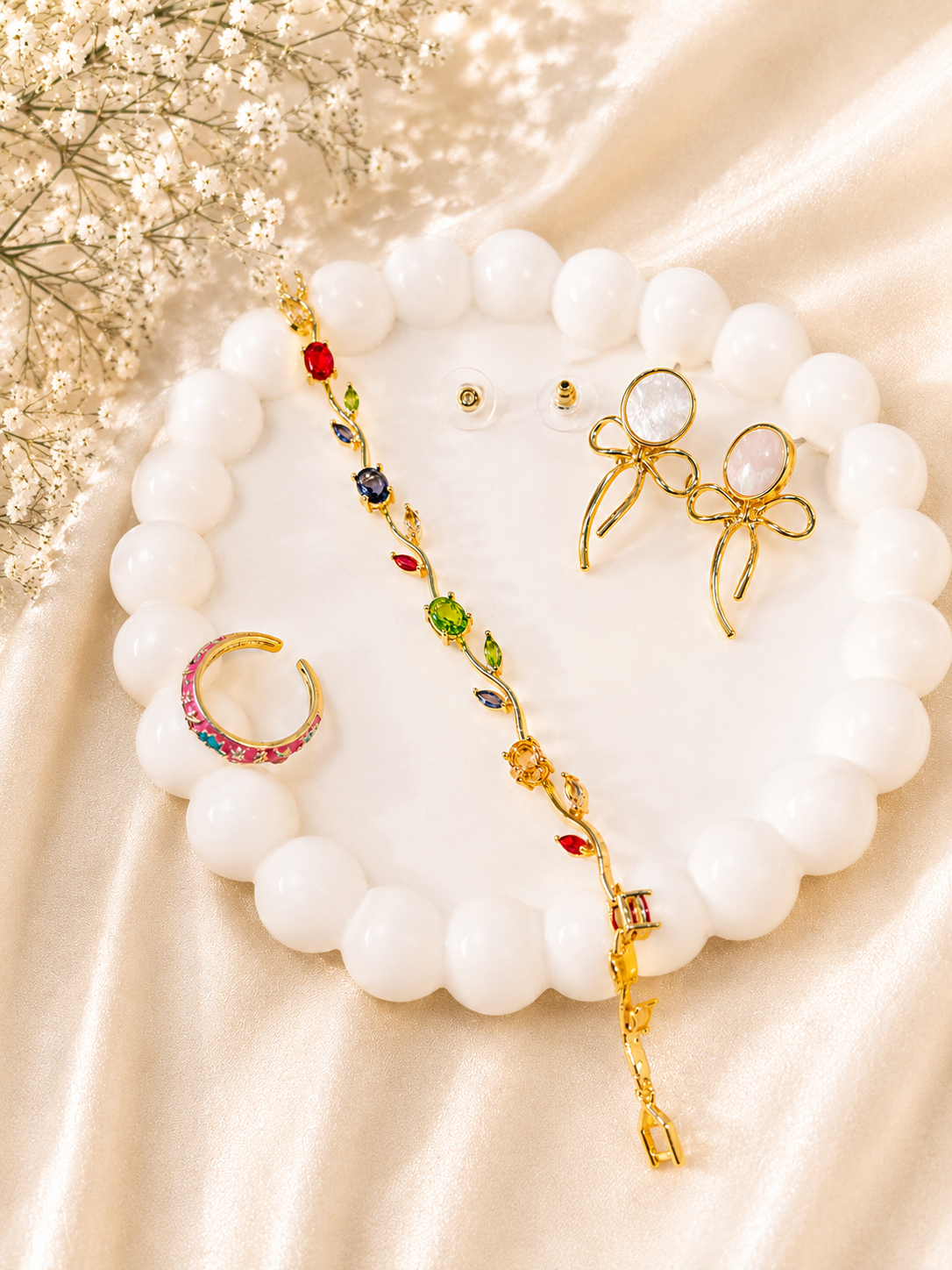 The Floral Edit — Curated Jewelry Gift Box