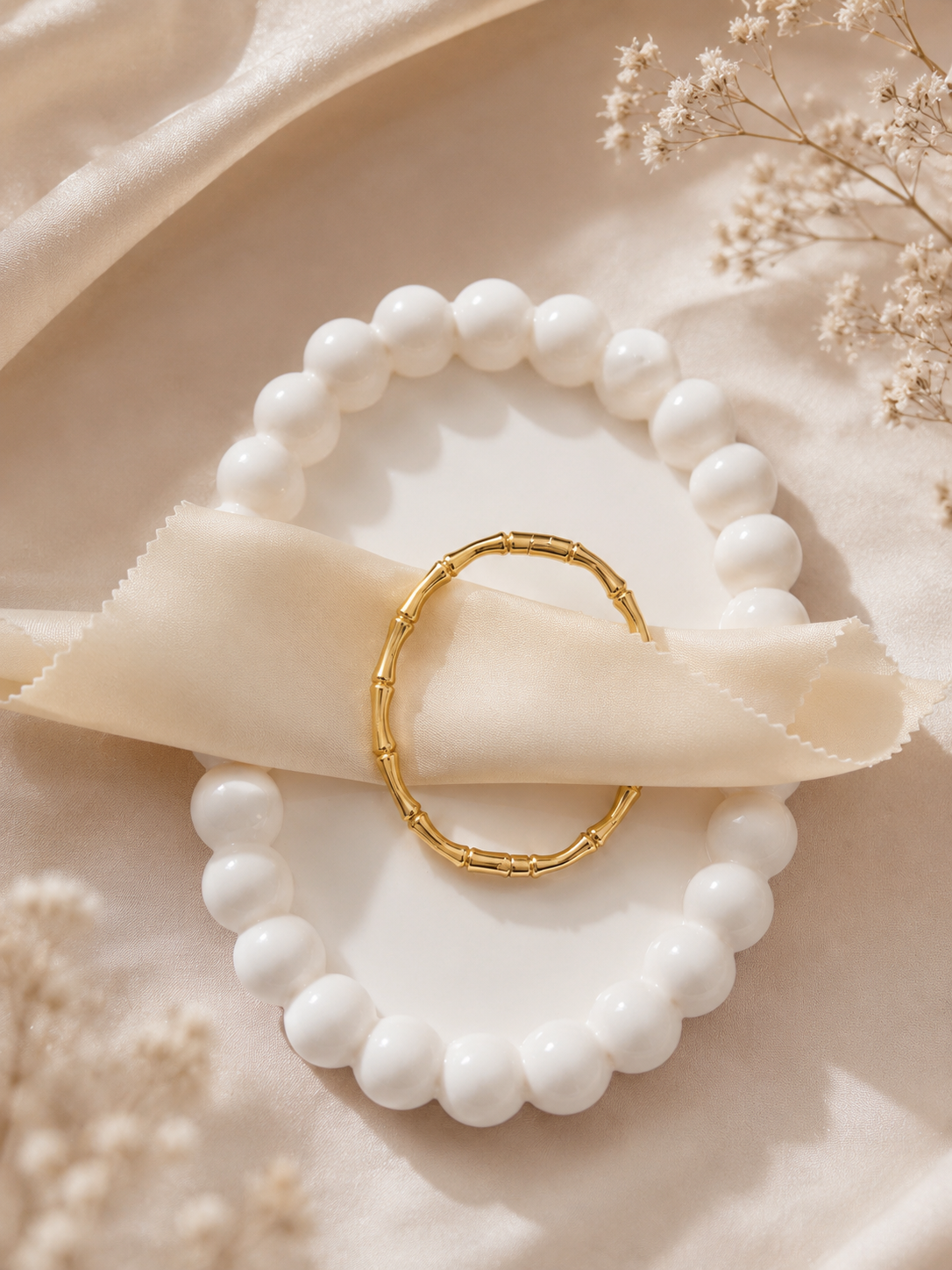 Gold Bamboo Bangle
