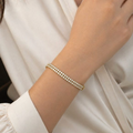 Kezia Double Row Tennis Bracelet