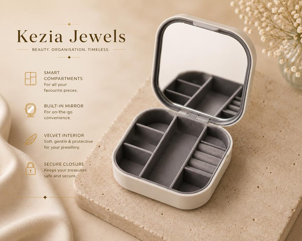 Kezia Travel Jewellery Organiser Box